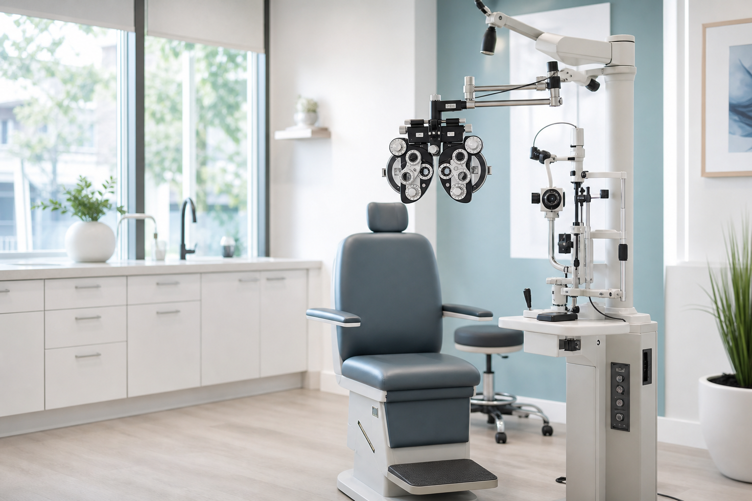 Roggy Eye Clinic examination room